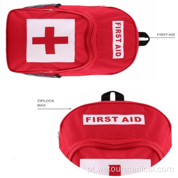 Mochila de kits de primeiros socorros para bolsa médica de emergência vazia